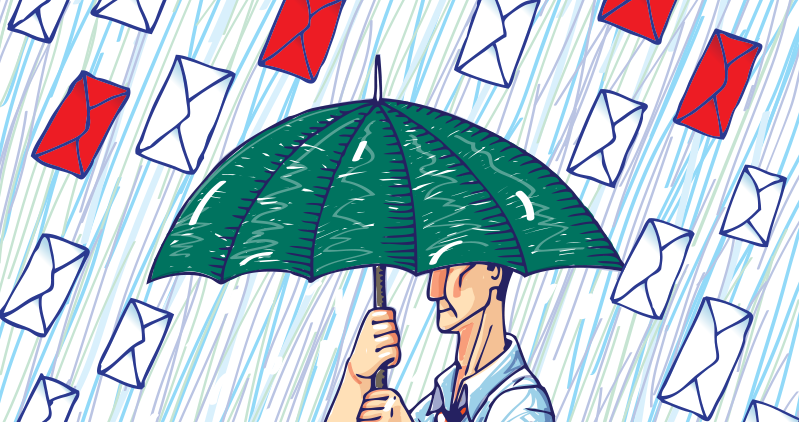 Hilfe! – Ich bekomme Spammails von internen oder gut bekannten Personen oder Geschäftspartnern!